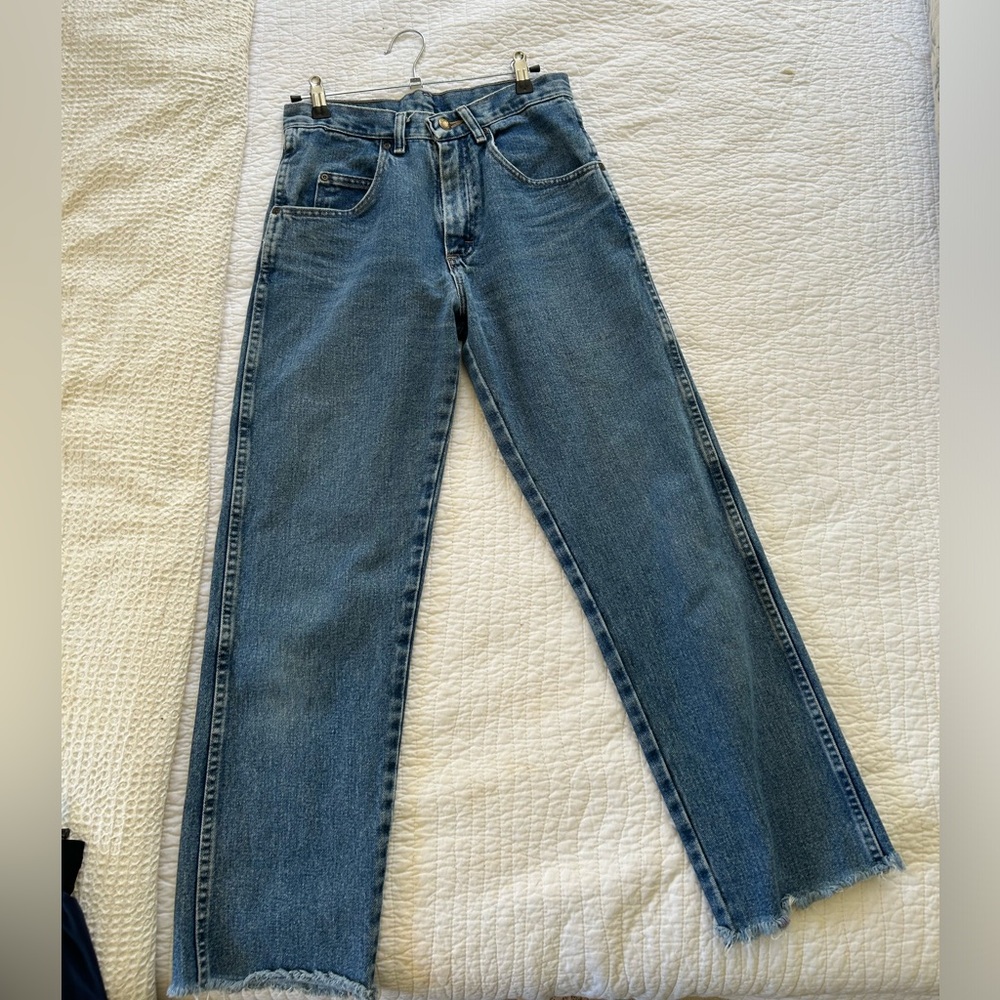 Vintage straight leg wrangler jeans size 26/27ish